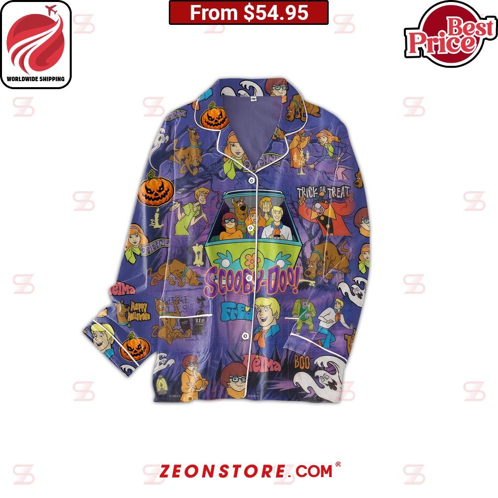 Scooby Doo Halloween Pajamas Set Natural and awesome