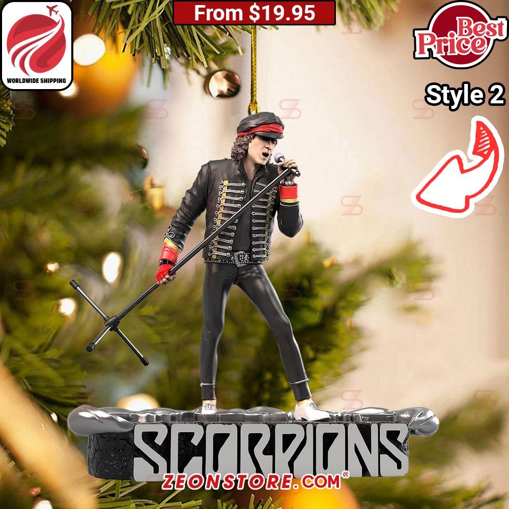 Scorpions Christmas Ornament Mesmerising