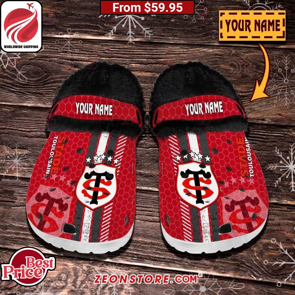 Stade Toulousain Fleece Crocs You are getting me envious with your look