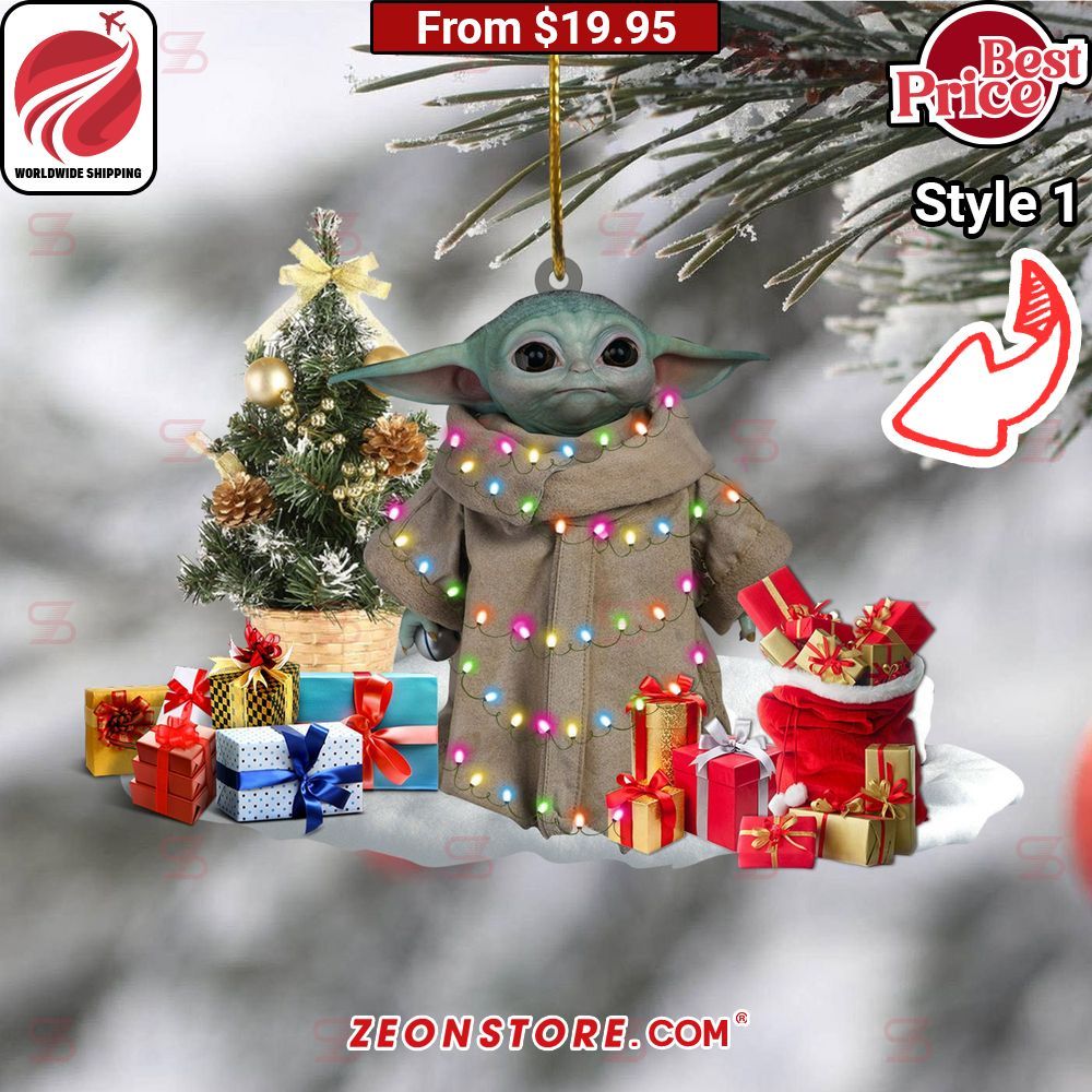 Star Wars Characters Christmas Ornament You always inspire by your look bro