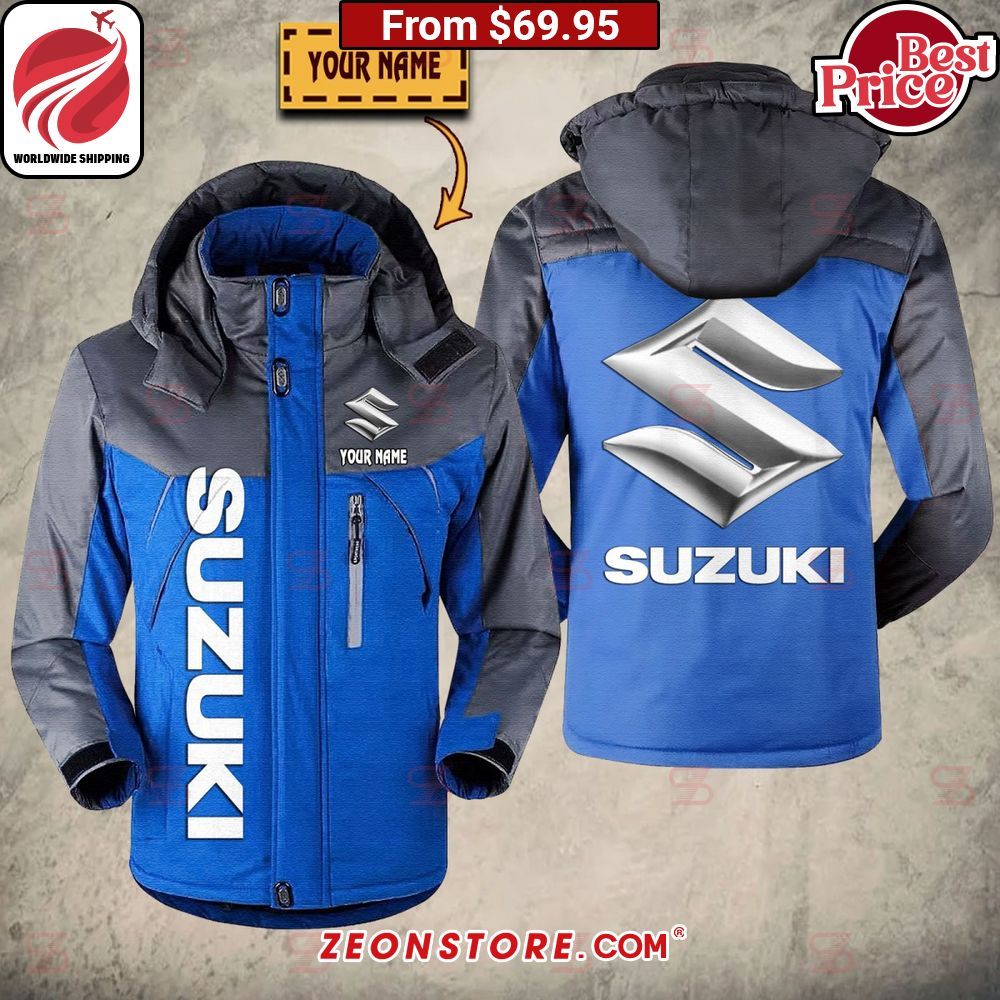 Suzuki Blue Interchange Jacket Elegant and sober Pic