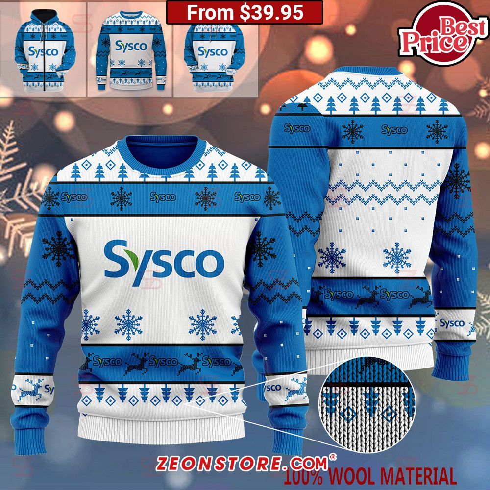 Sysco Christmas Sweater Loving click