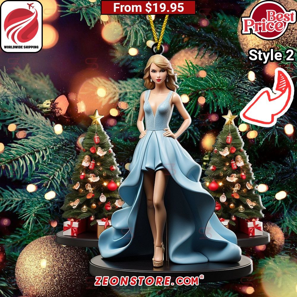 Taylor Swift Christmas Ornament Damn good