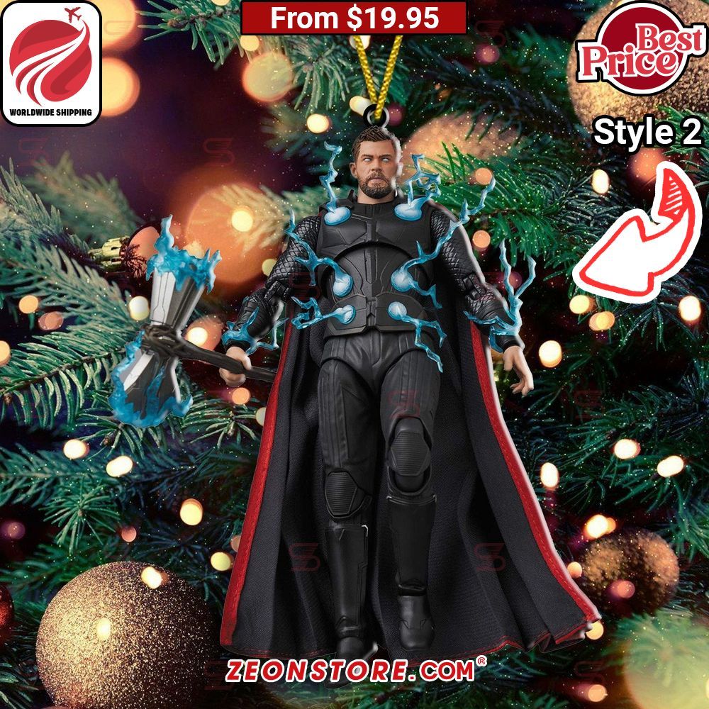 Thor Marvel Christmas Ornament You look so healthy and fit