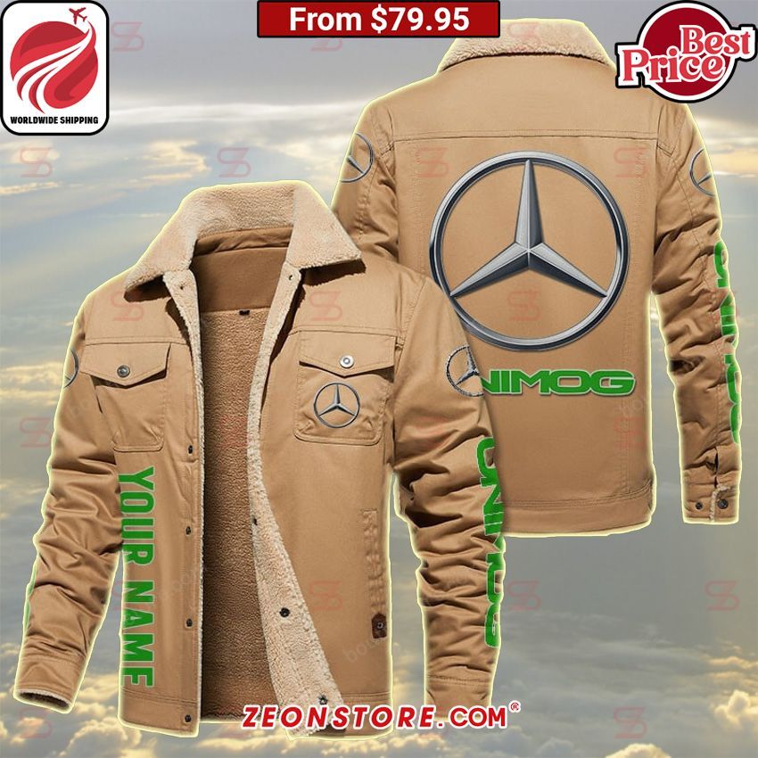 Unimog MB Custom Fleece Leather Jacket My friends!