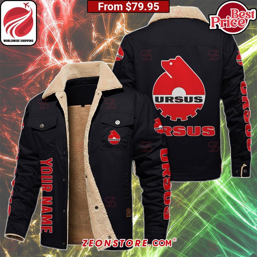 Ursus Fleece Leather Jacket I like your dress, it is amazing