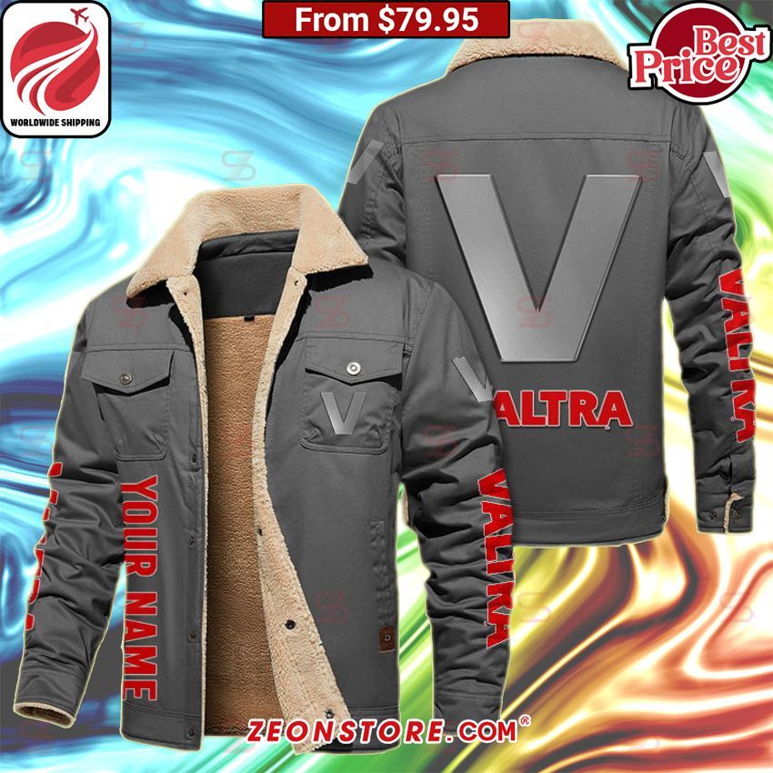 Valtra Fleece Leather Jacket Coolosm