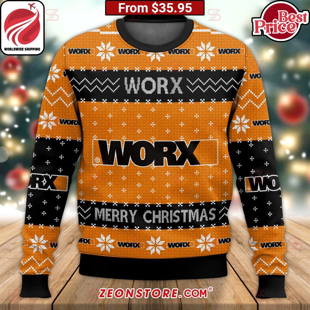 WORX Merry Christmas Sweater You always inspire by your look bro