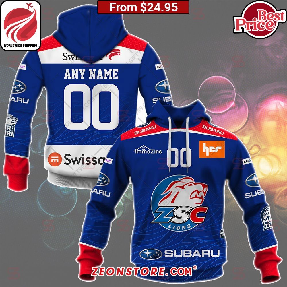 ZSC Lions Hockey Custom Hoodie rays of calmness are emitting from your pic